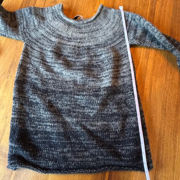 PRADA Gray Gradient Sweater Womens 2 38 Soft Wool Cashmere Australian Exclusive - Picture 10 of 13